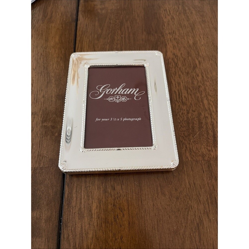 Gorham 3.5” X 5” Photo picture Frame